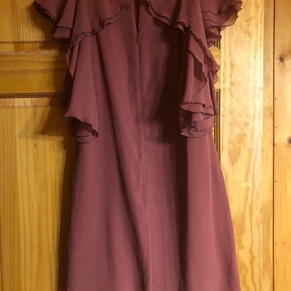 LC Conrad for Kohls flutter sleeve shift dress - Picture 3 of 6
